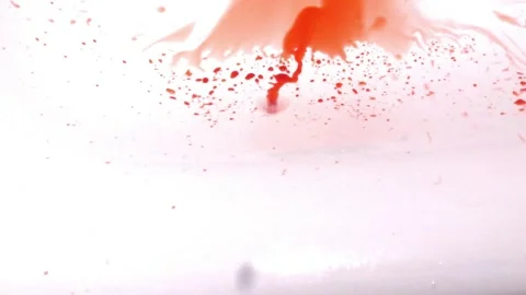 Blood flowing from the sink Stock Footage 146711252