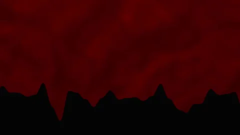 Blood flows down the screen Stock Footage 133402920