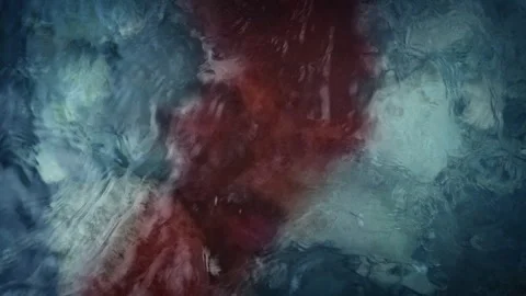 Blood Flows Past In River Stock Footage 248917913