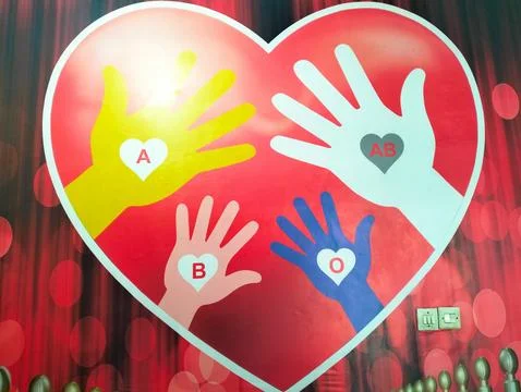 Blood group Stock Photos