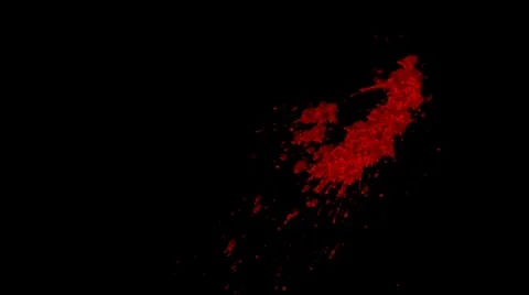 Blood Splatter Stock Footage ~ Royalty Free Stock Videos | Pond5