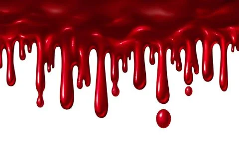 Blood Liquid Dripping Ilustración de archivo