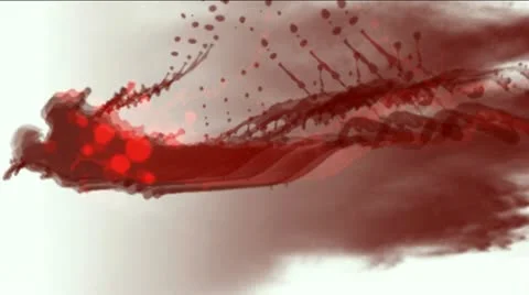 Blood liquid splash,water drop droplet,particles debris fireworks spatter. Stock Footage