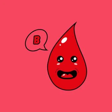 BLOOD MASCOT Stock Illustration