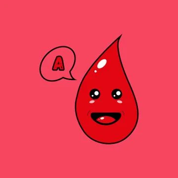 BLOOD MASCOT Stock Illustration