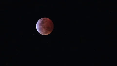 Blood Moon 2019 Video stock 101502082