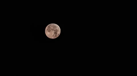 Blood moon Description, 4k time lapse Stock Footage 42568733