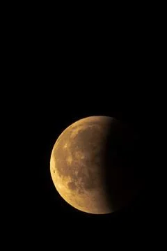 Blood moon during lunar eclipse, blood moon Stock Photos