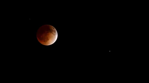 Blood Moon Eclipse Time lapse 1080p  Видео 37192003