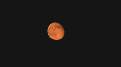Blood Moon Stock Footage 8336651