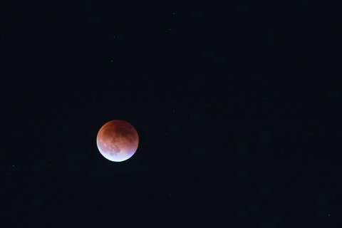 Blood Moon Timelapse Video stock 220035757