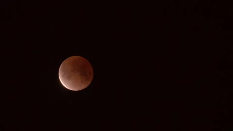 Blood moon timelapse Stock-Footage 330082958