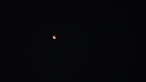 Blood Moon: A Total Lunar Eclipse Stock Footage 316801803