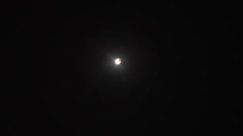 Blood Moon: A Total Lunar Eclipse Stock Footage 316802323