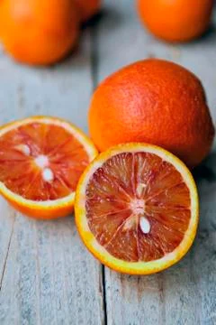 Blood oranges Foto stock