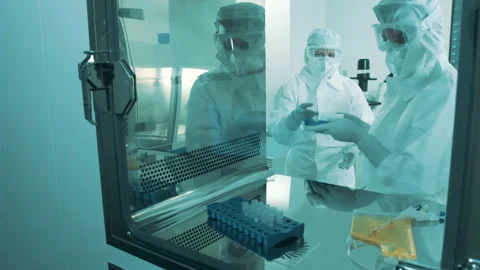 Blood plasma bag and test tube rack with samples Stock Footage 165078221