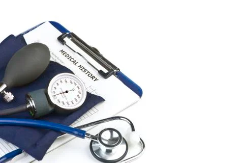 Blood Pressure Chart Stock Photos