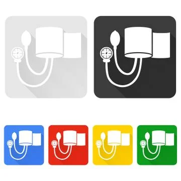 Blood Pressure Cuff Ilustración de archivo