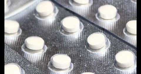 Blood pressure medication Stock Footage 295918329