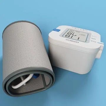 Blood Pressure Monitor 3D Model