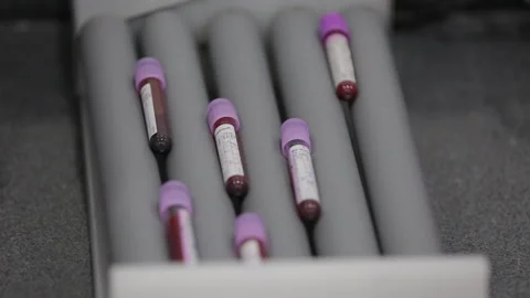 BLOOD ROLLER MIXER Stock Footage 306687853