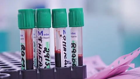 Blood Sample Collection Stock Footage 295267717