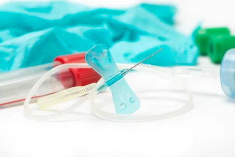 Blood Sample Collection Stock Photos