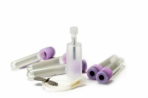 Blood Sample Collection Stock Photos