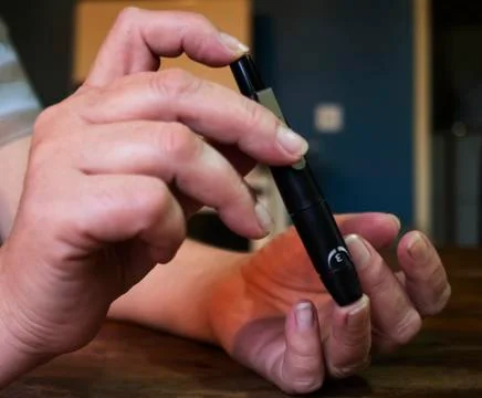 Blood sample Stock Photos