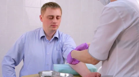 Blood sample from a vein Stock Footage 42885438