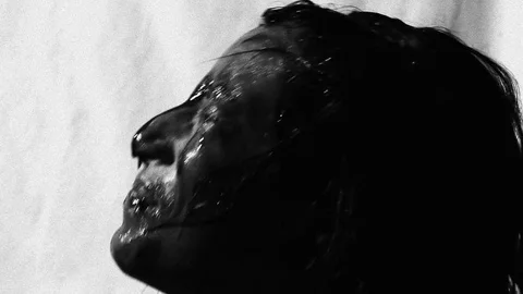 Blood Scream Stock Footage 78691558