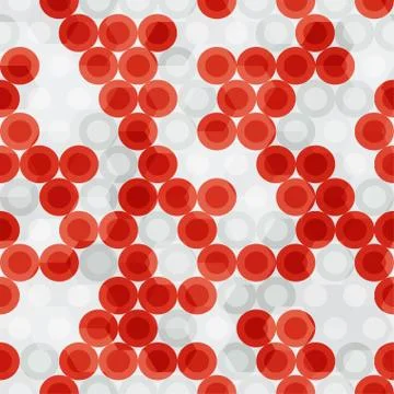 Blood seamless pattern Illustrazione stock