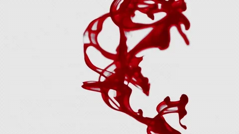 Blood Shot Drop Video stock 257923619