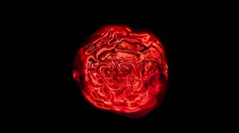 Blood Sphere Video stock 64600798