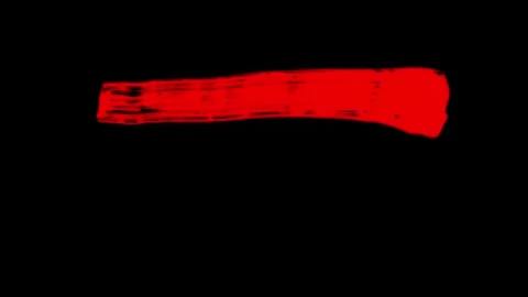 Blood spill, blood drip effect, Bleeding, splatter, steady spill, decal effect Video stock 301905740