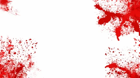 Blood splashes Video stock 1096065
