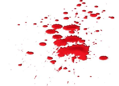 Blood splat Stock Illustration