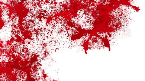 Blood splatter Stock Footage 37838840