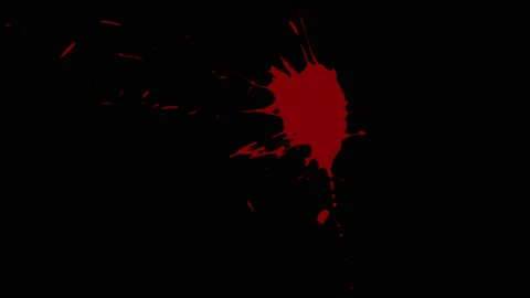 Blood Splatter Stock Footage 130665948