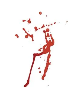Blood splatter 스톡 일러스트