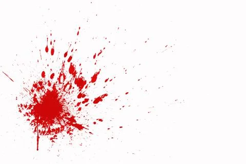 Blood splatter Stock Illustration