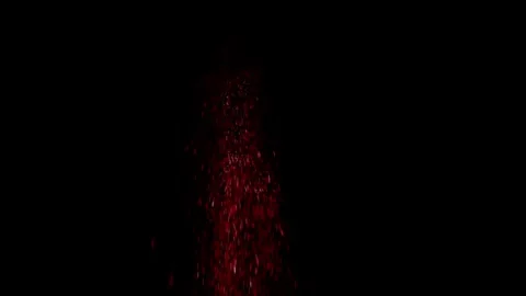 Blood Splatter Zombie Stock Footage 248808065