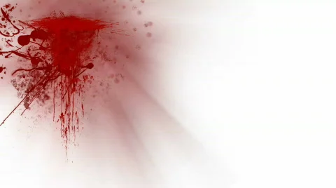 Blood splatters Stock Footage 598842