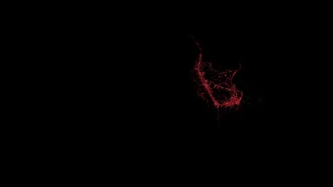 Blood Squib with Alpha Channel Stock Footage 108015784
