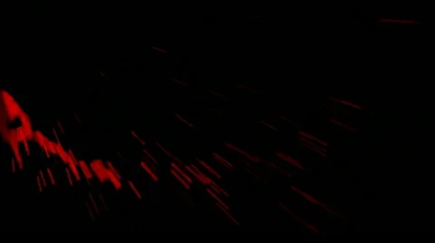 Blood Squirt Sideways Medium (3-for-1) 01 Stock-Footage 10886841