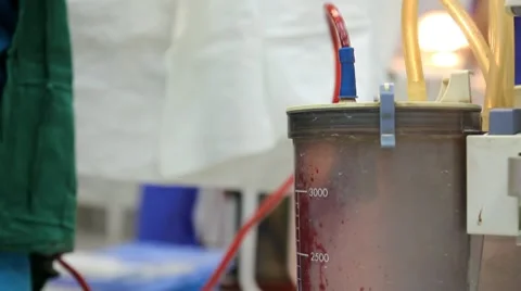 Blood sucking machine Stock Footage 7244448