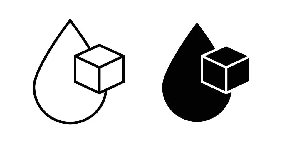 Blood sugar icon bundle for website design projects イラスト素材
