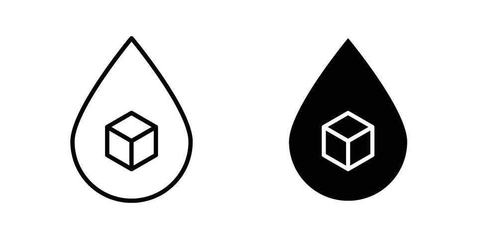 Blood sugar icon for web projects Stock Illustration