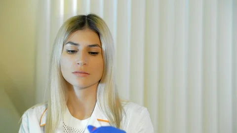 Blood test close-up Video stock 108590635