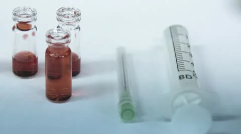 Blood test Stock Footage 10584253